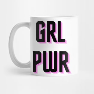 GRL PWR - Pink Mug